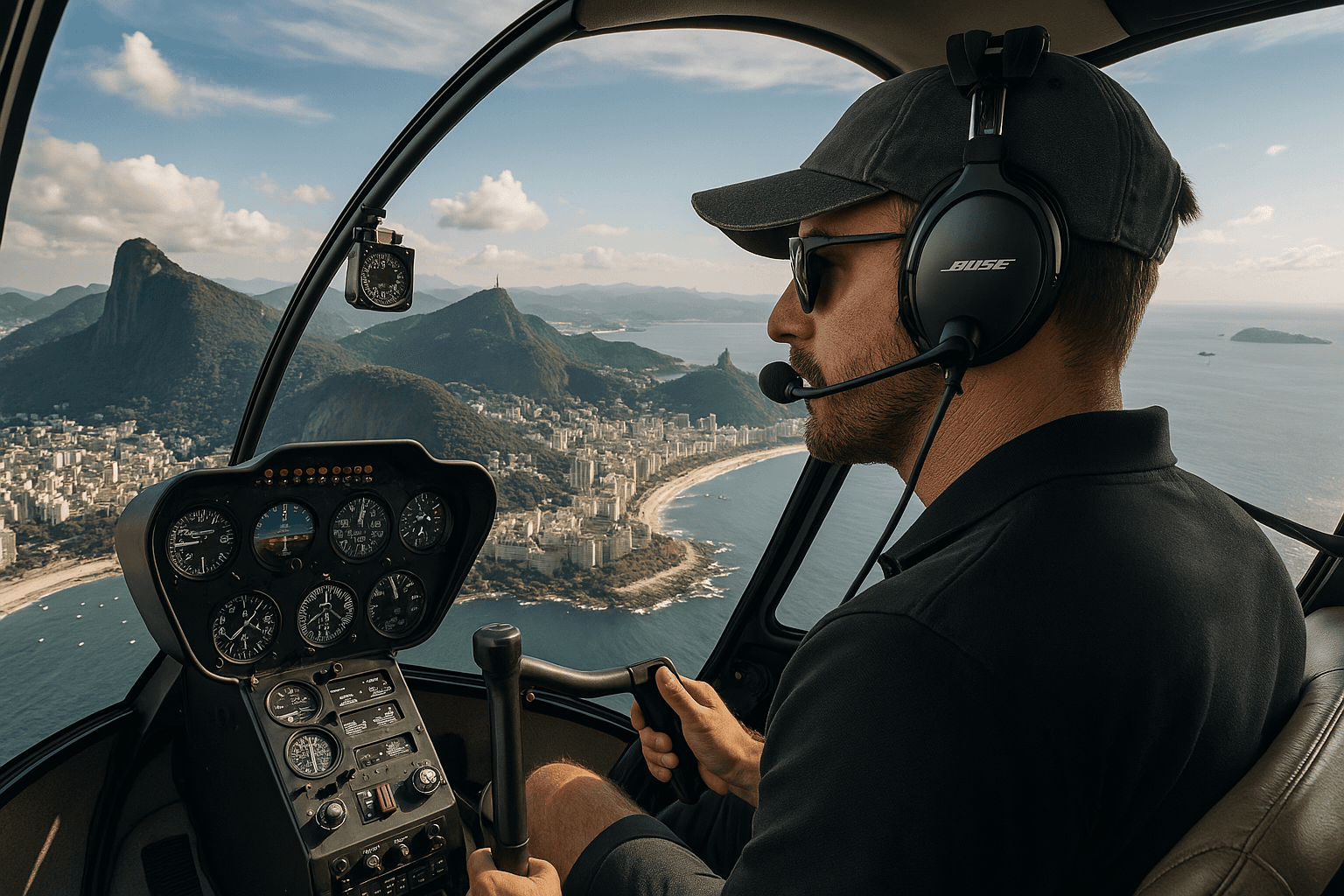 Piloto experiente da ChopperFlight - Profissionalismo e Segurança